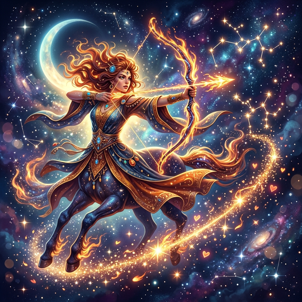Sagittarius Rising April 2026 Horoscope: Creative Fire and Romantic Sparks